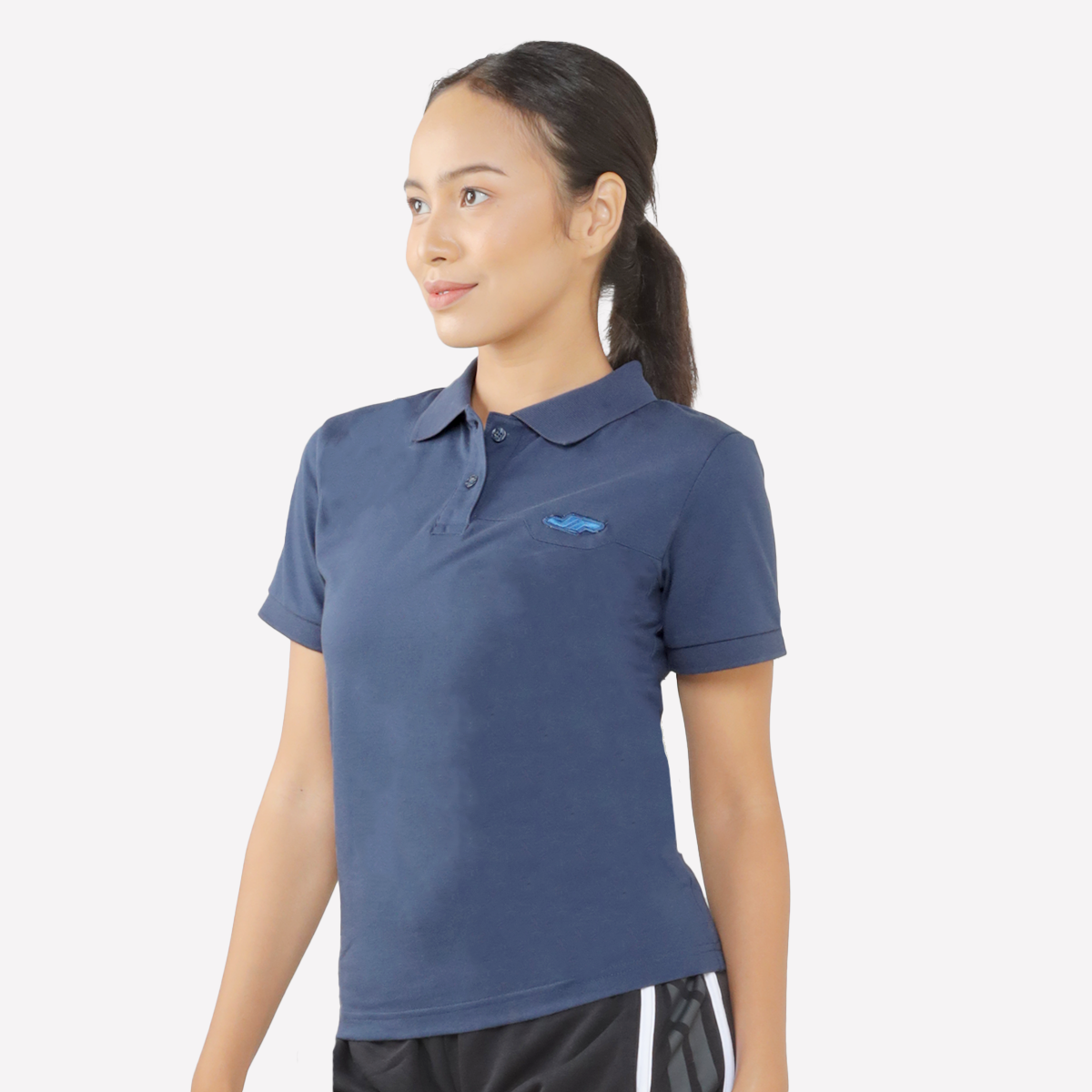 Juaraga Polo Shirt - Wanita JR Signature - Navy