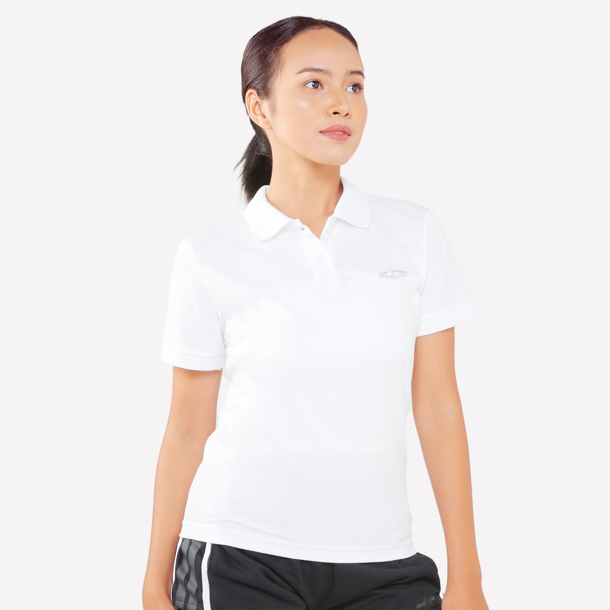 Juaraga Polo Shirt - Wanita JR Signature - Putih