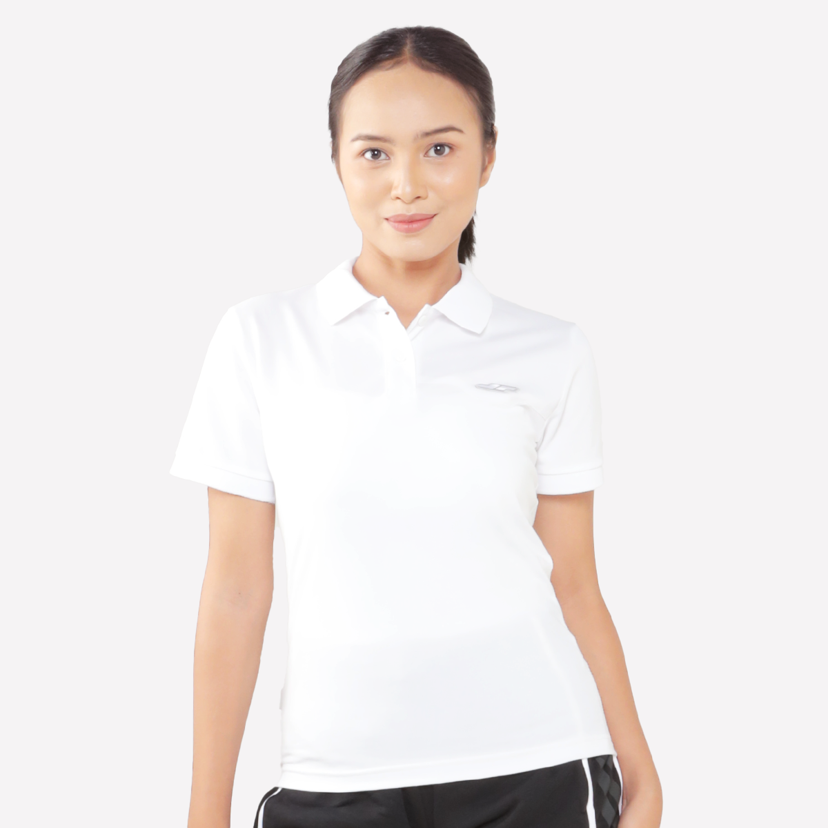 Juaraga Polo Shirt - Wanita JR Signature - Putih