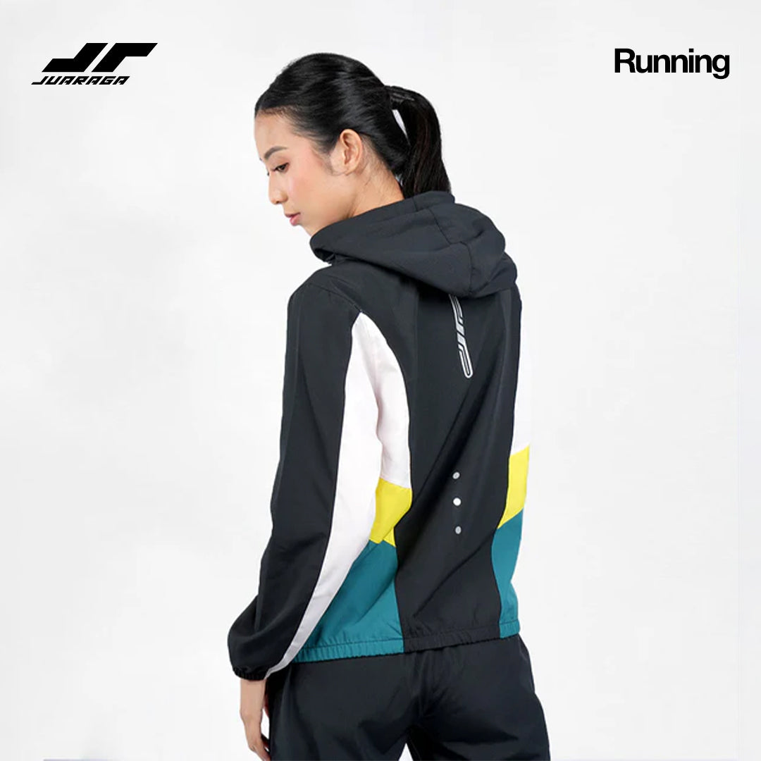 Juaraga Jaket Sport - Wanita JR Bloom - Hitam