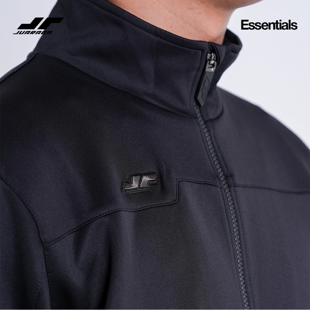 Juaraga Jaket Casual - Pria JR Signature - Hitam