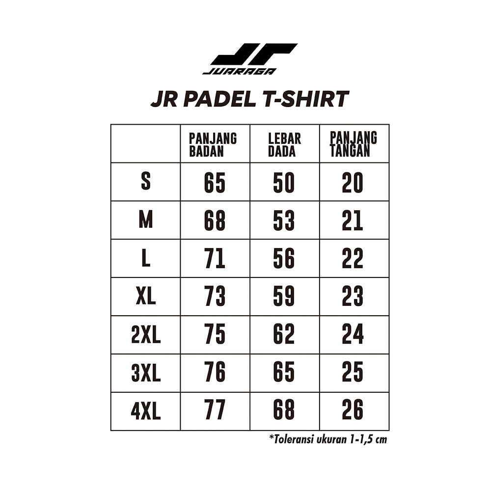 Juaraga Padel T Shirt Globo - Black