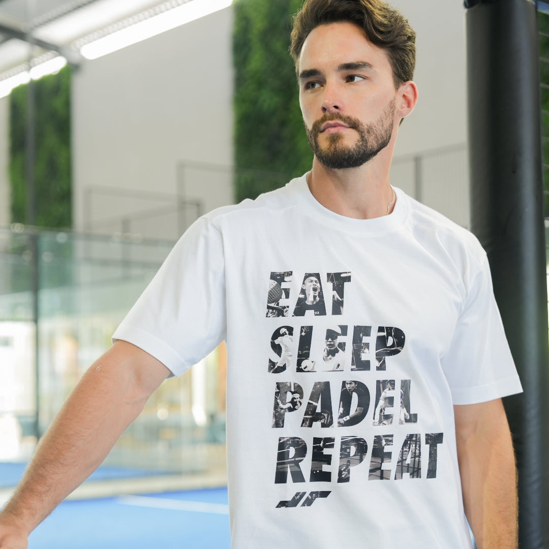 Juaraga Padel T Shirt ESPR - Putih