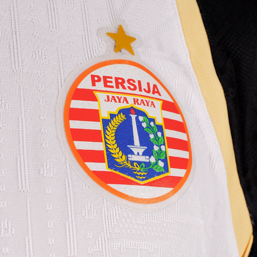 JUARAGA Persija Jersey Match Player Issue 2025 Voltknit - Player Away - Putih