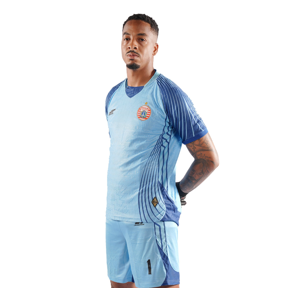 JUARAGA Persija Jersey Match Player Issue 2025 Voltknit - GK Away - Biru Muda