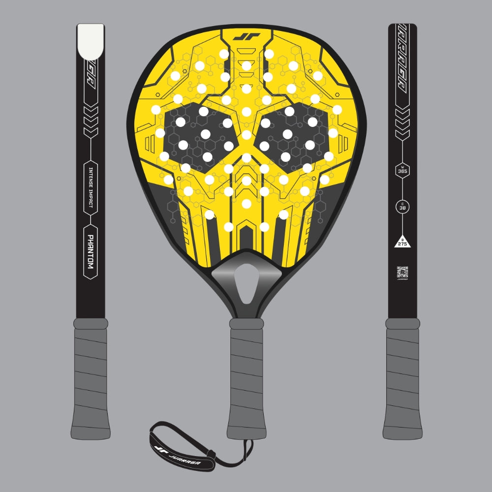 Raket Padel JUARAGA PHANTOM Carbon 18K – Pro Series