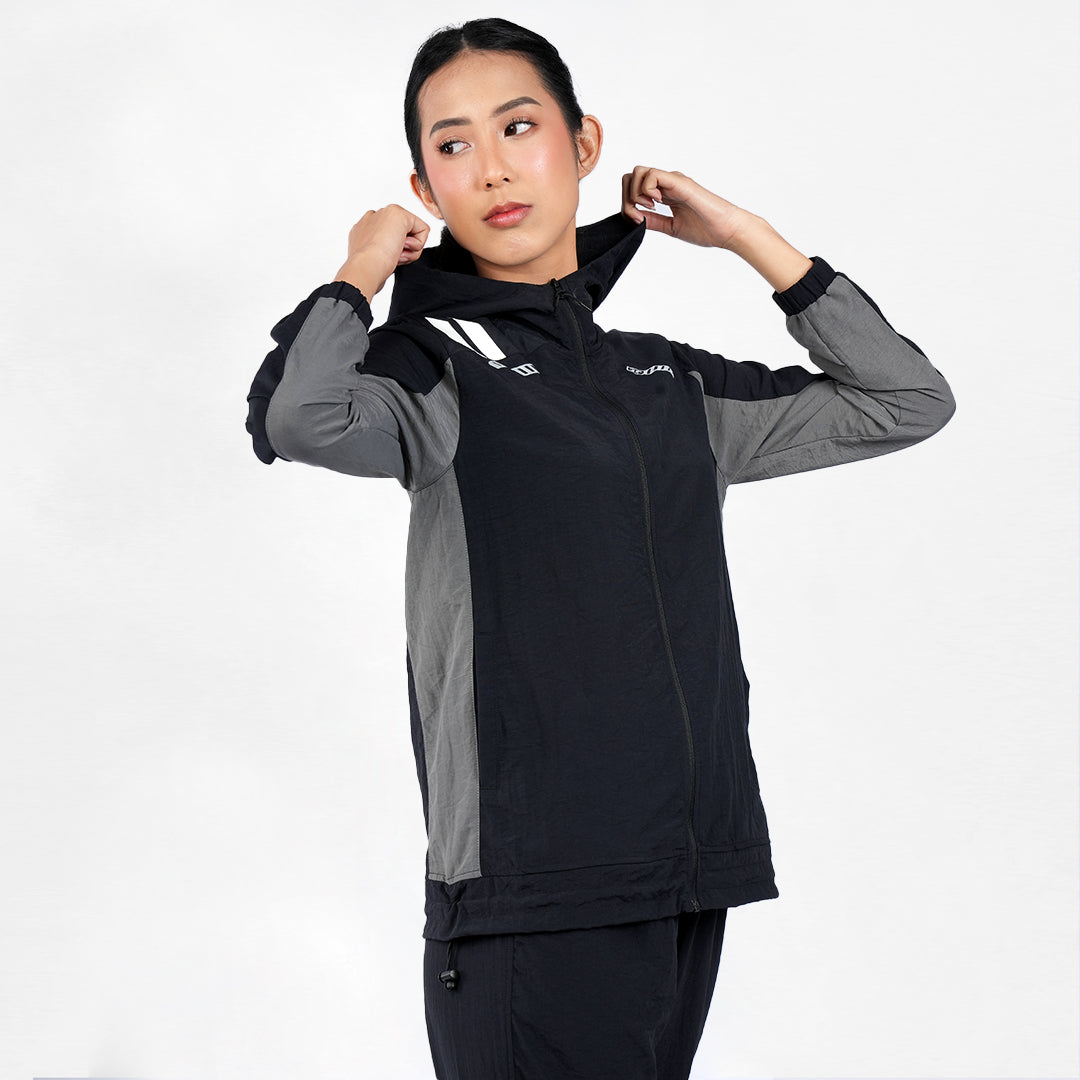 Juaraga Jaket Sport - Women JR Force - Hitam