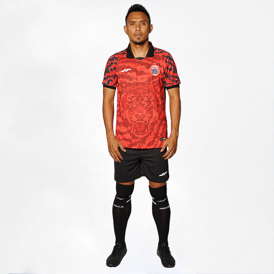 Juaraga Persija Jersey - Pre Season Tiger Pix Player Home 2023 - Merah