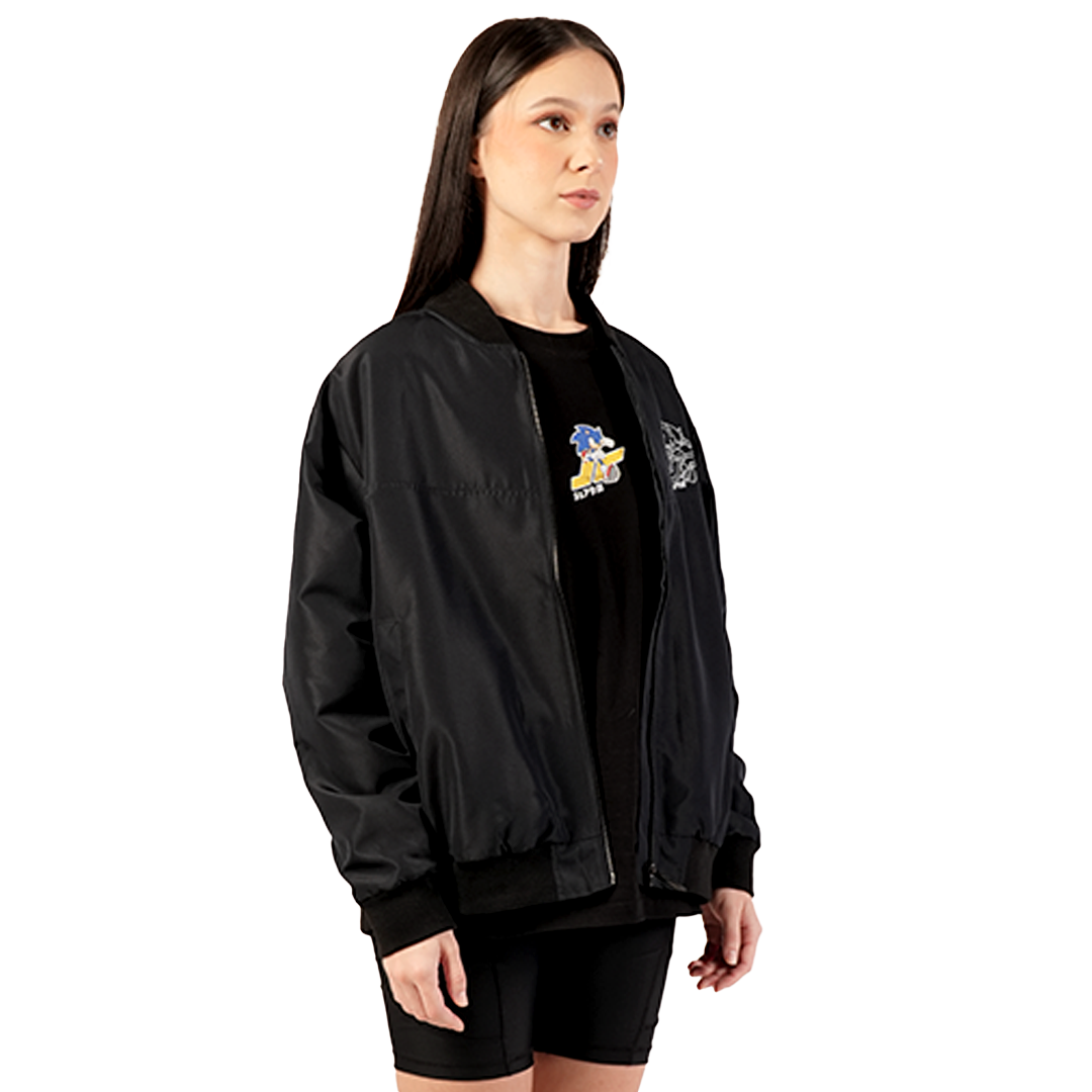 Juaraga Sonic Jacket Bomber - Hitam