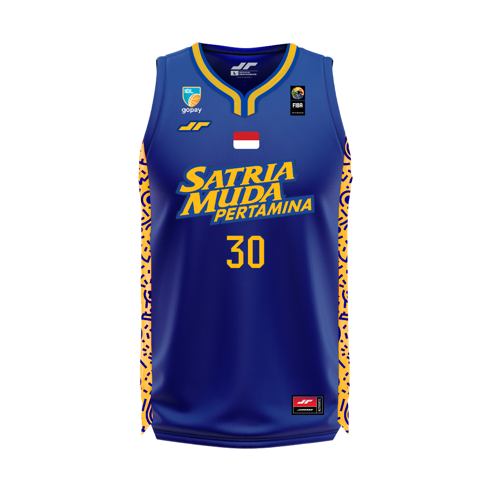 Juaraga Satria Muda Pertamina Jersey Kids - Match Home 2025 - Biru