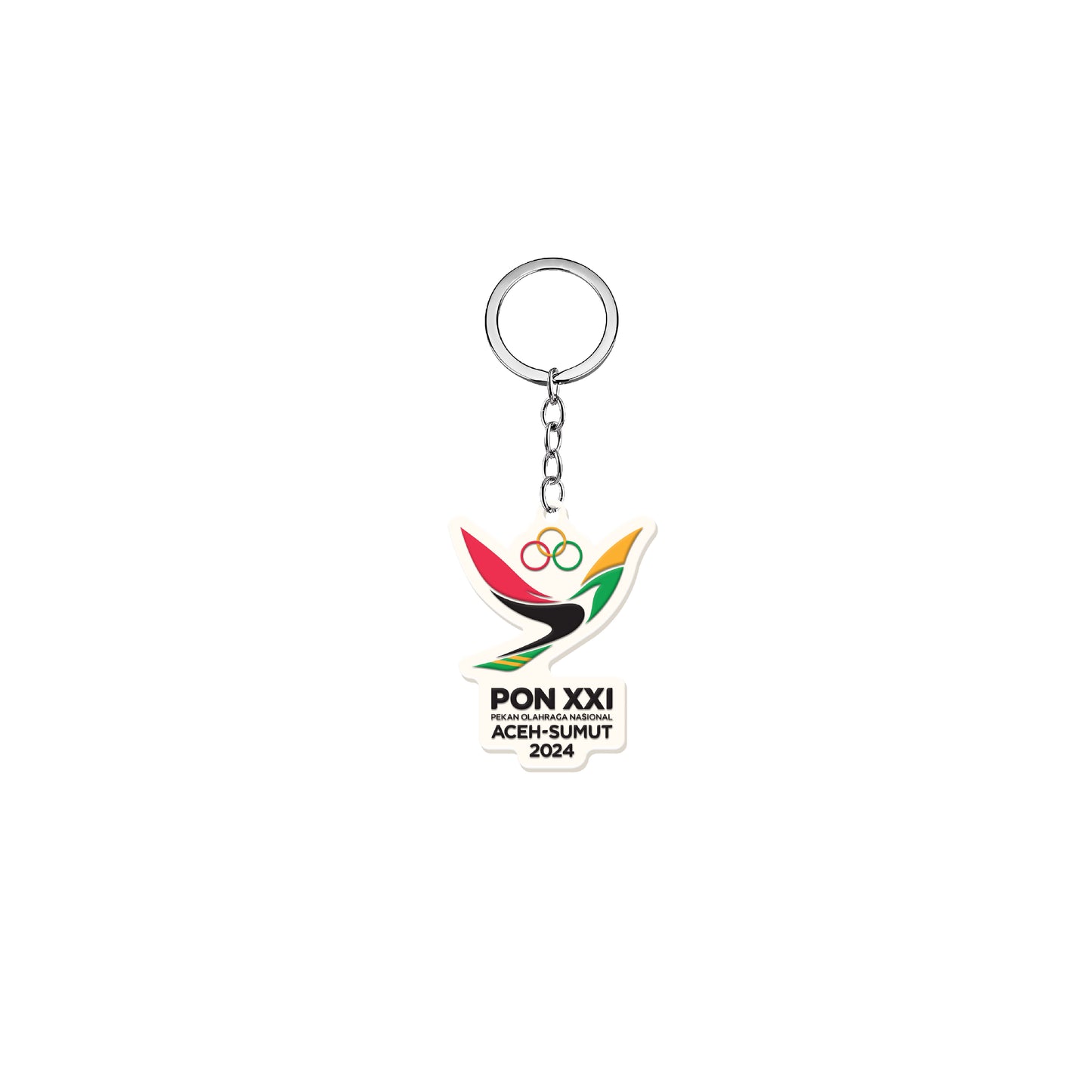 Gantungan Kunci PON XXI 2024 - Putih