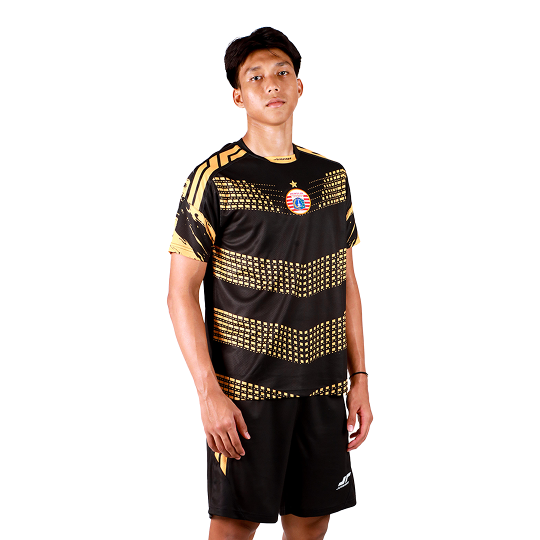 JUARAGA Persija Jersey Pre-Match 2025 Jakarta Core - Hitam