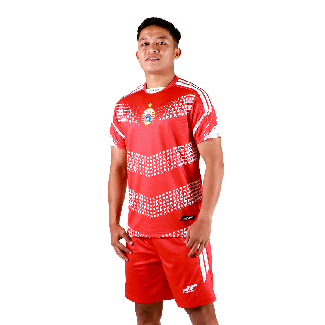 JUARAGA Persija Jersey Pre-Match 2025 Jakarta Core - Merah