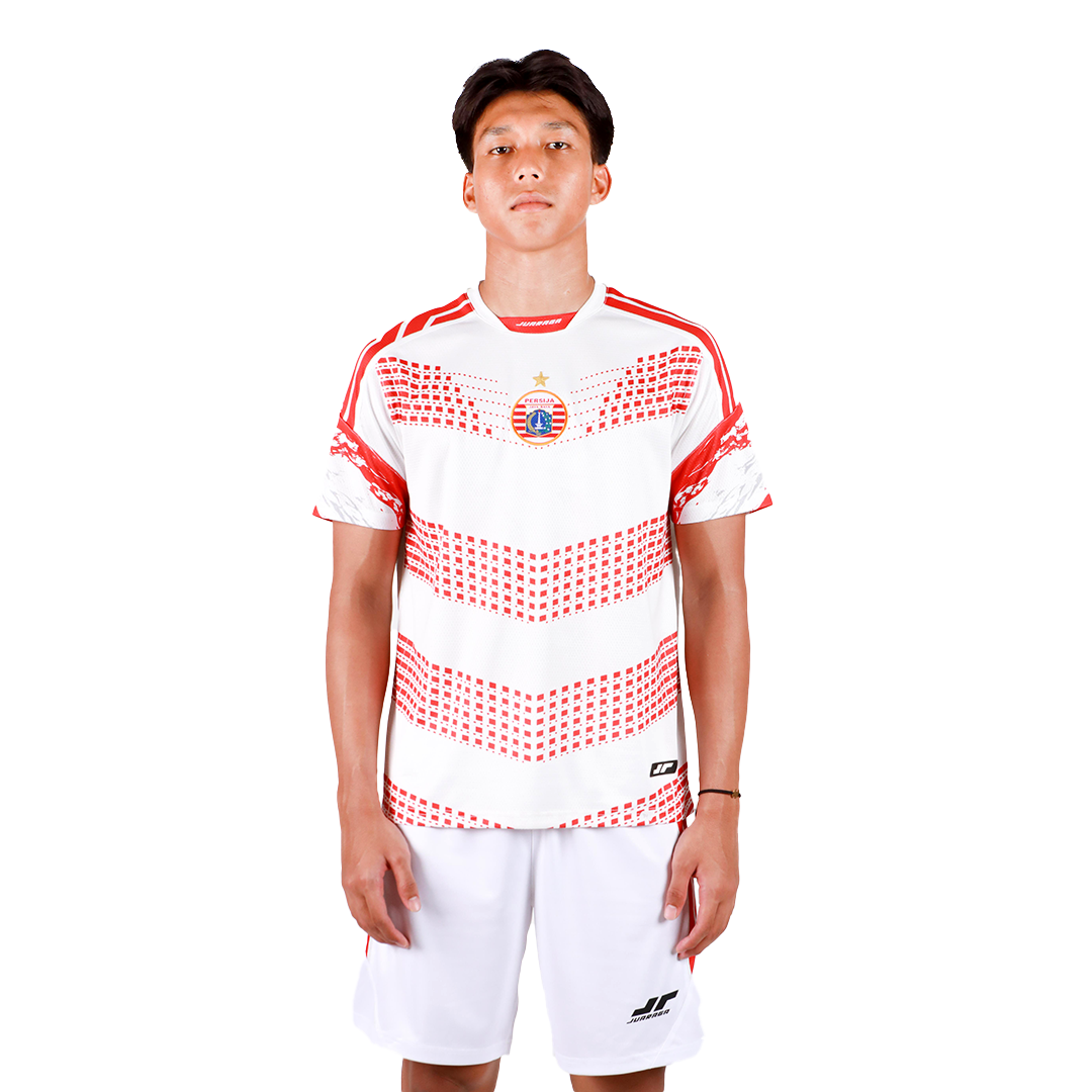 JUARAGA Persija Jersey Pre-Match 2025 Jakarta Core - Putih