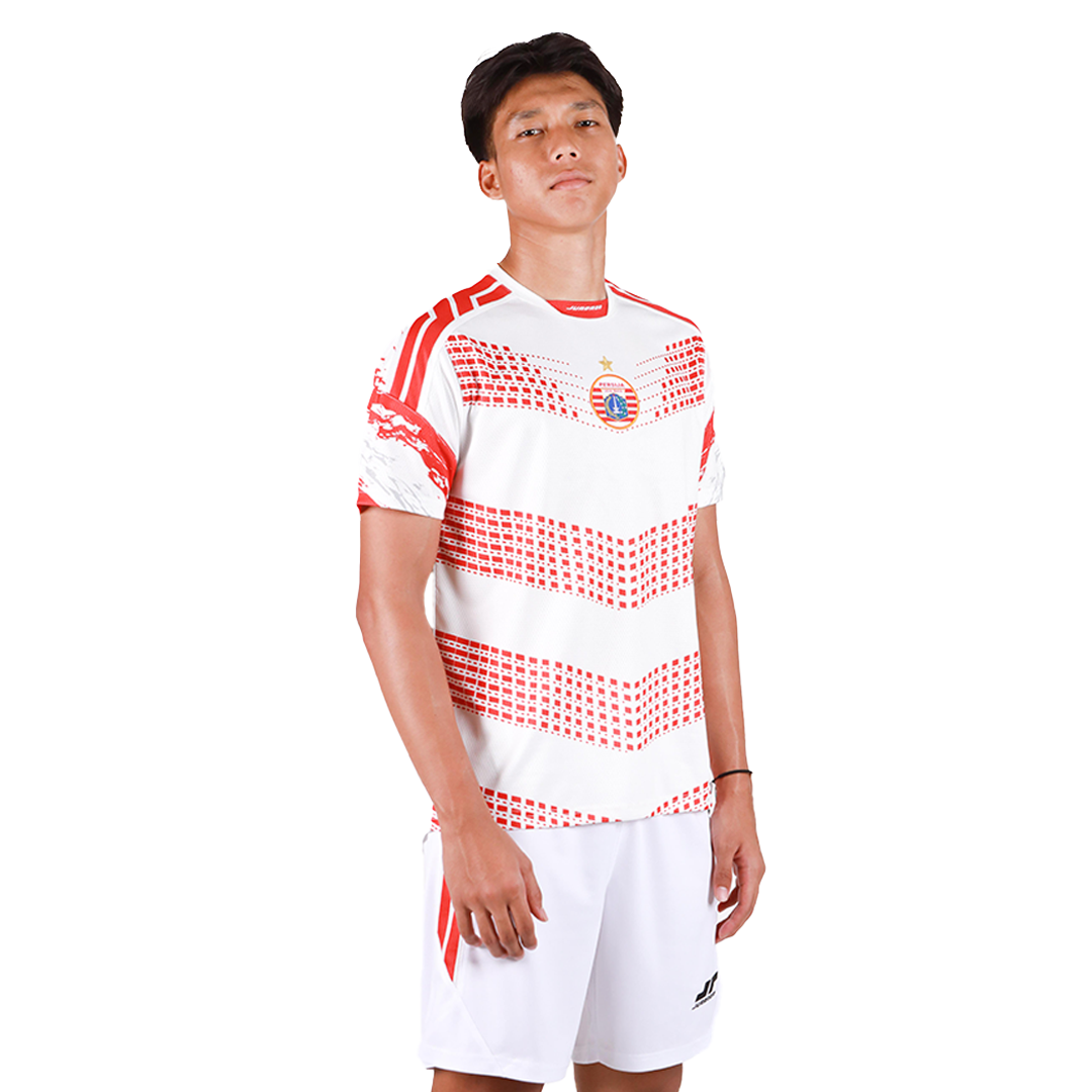 JUARAGA Persija Jersey Pre-Match 2025 Jakarta Core - Putih