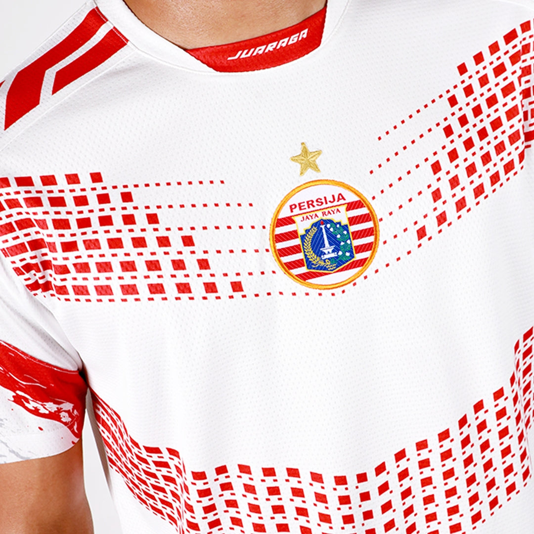 JUARAGA Persija Jersey Pre-Match 2025 Jakarta Core - Putih