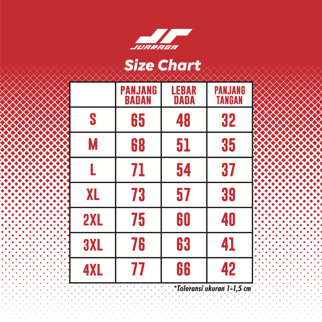 Juaraga Jersey Tim Nasional Padel Indonesia 2025 - Men