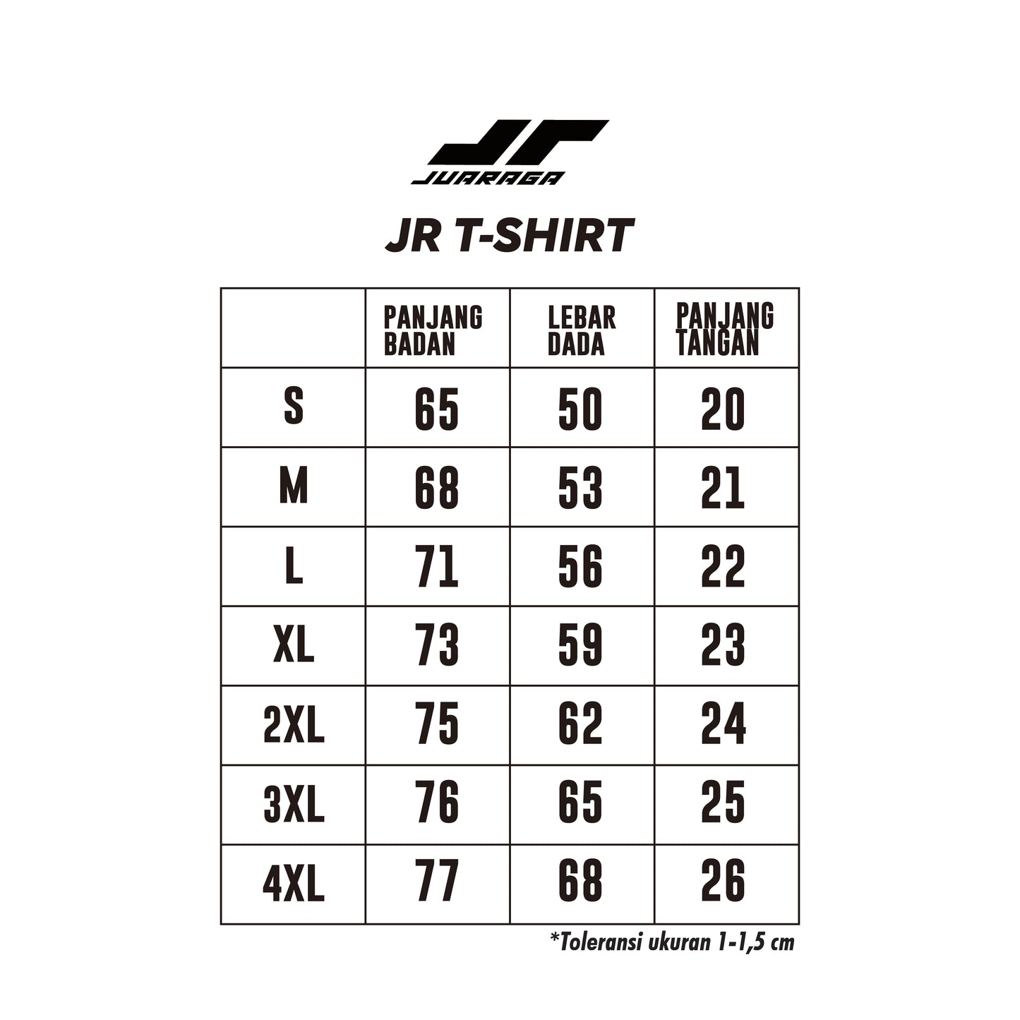 Juaraga T-Shirt Running Limitless - Hitam