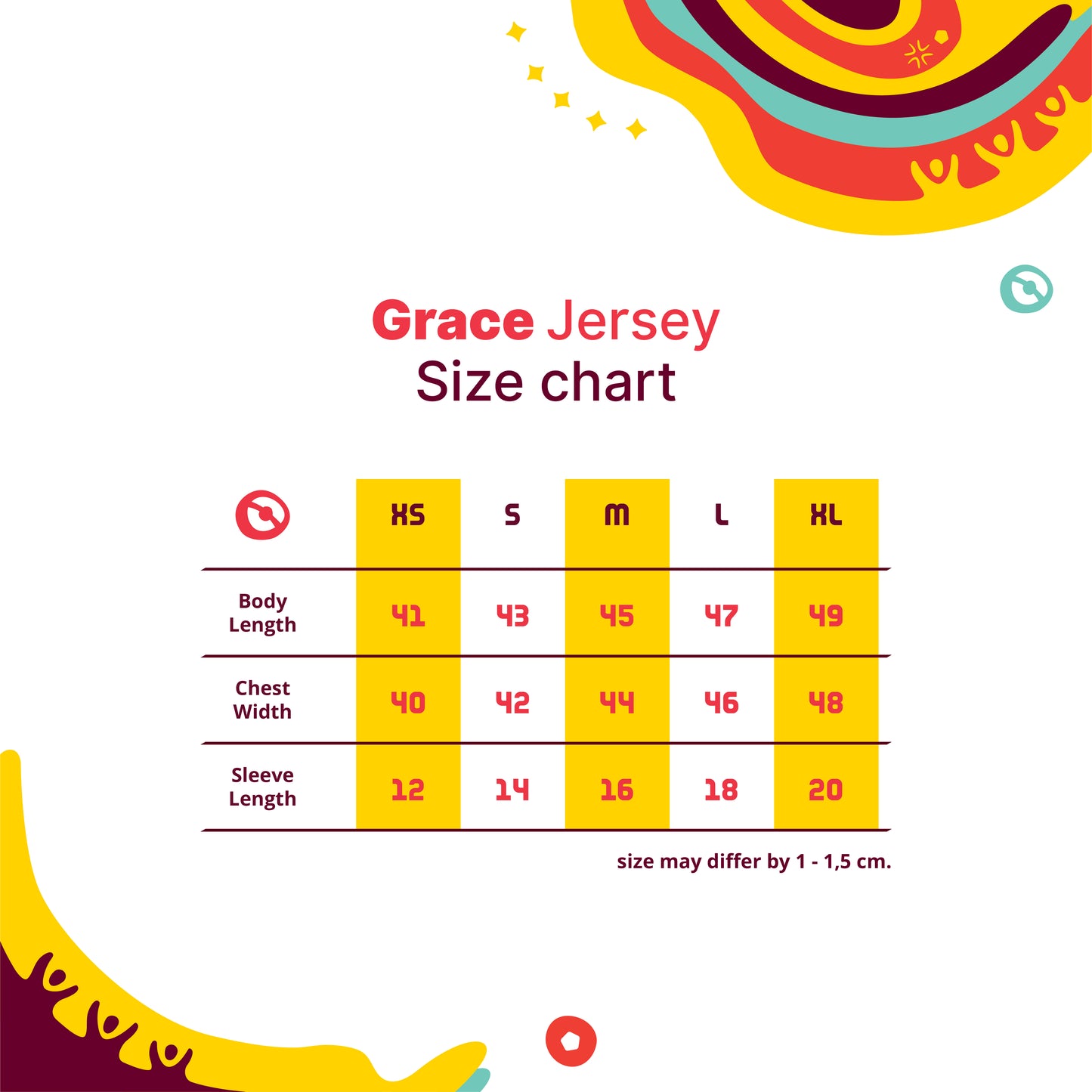 Juaraga FIFA U-17 World Cup Jersey Turtle Neck - Grace - Merah Maroon