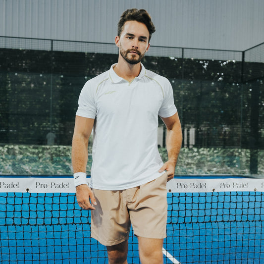 Juaraga Padel Jersey Polo Axis - Putih