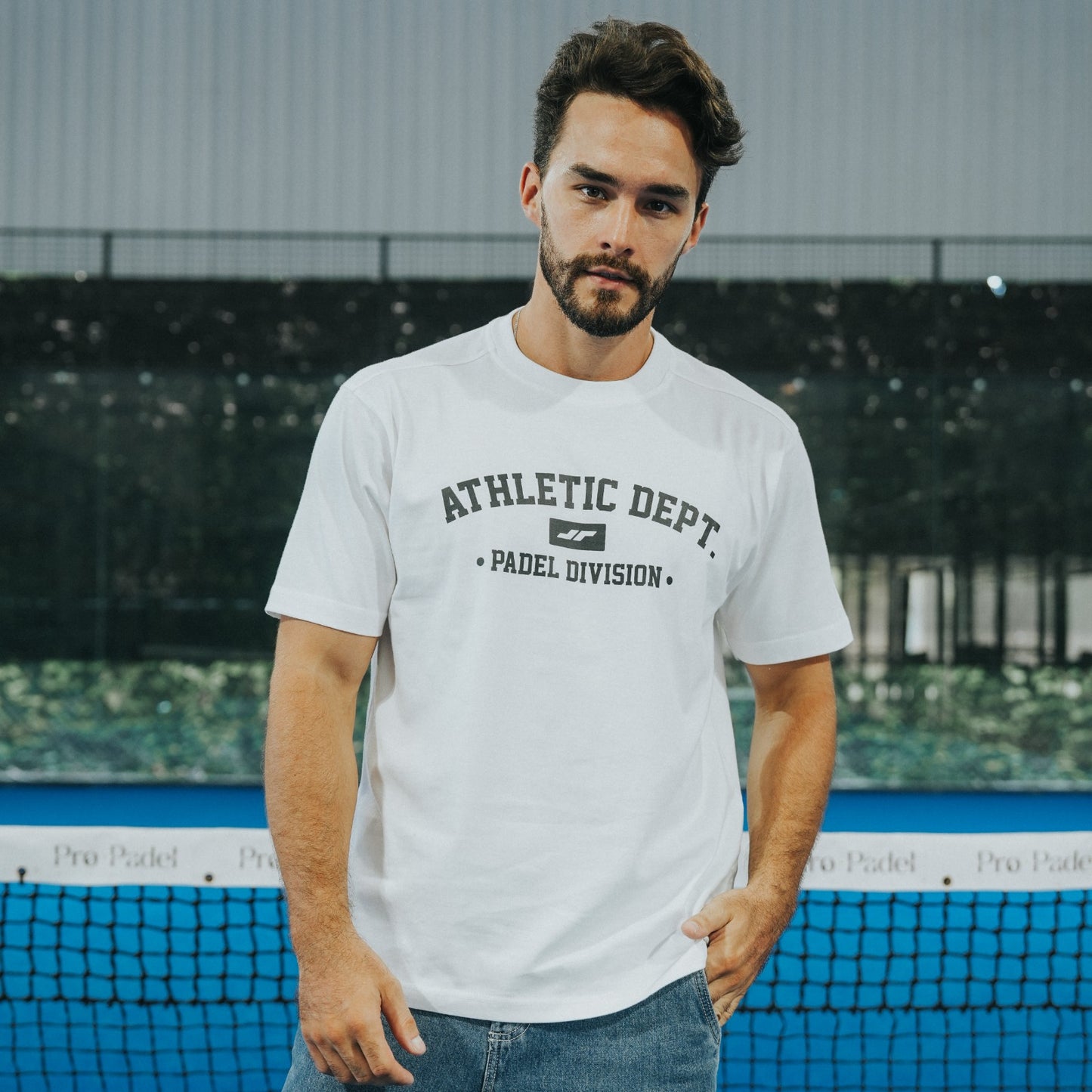 Juaraga Padel T Shirt Athletic Dept - Putih