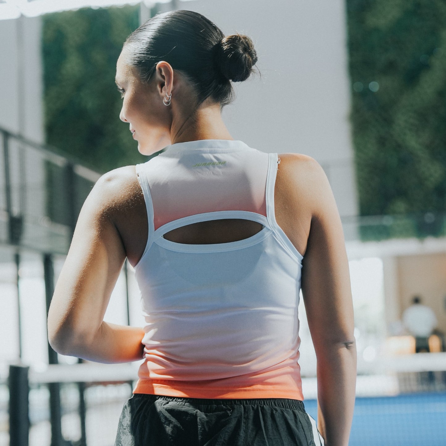 Juaraga Padel Jersey Sleeveless Ombre - Orange