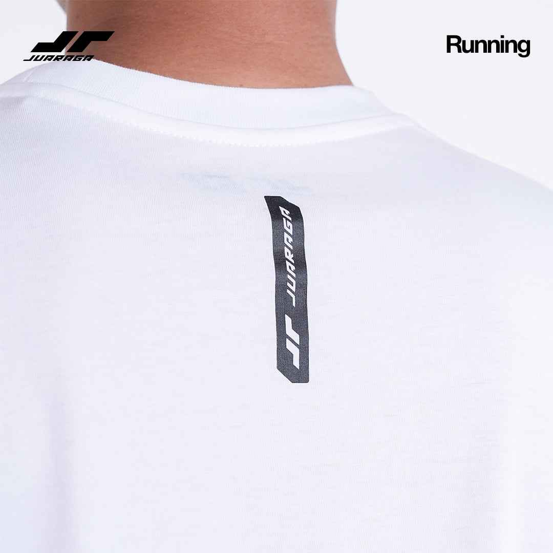 Juaraga T-Shirt Running Flow - Putih
