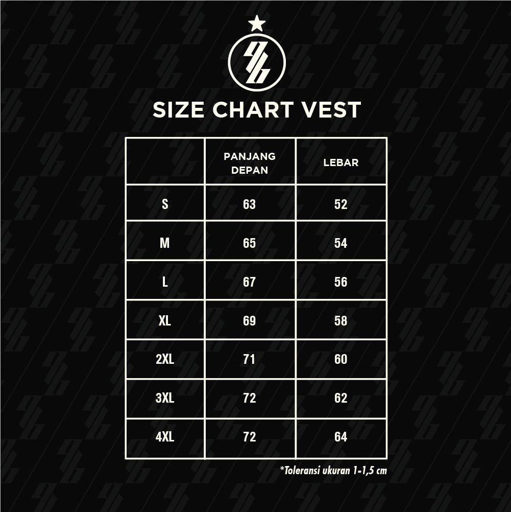 Juaraga Persija Vest- HUT 96 - Hitam
