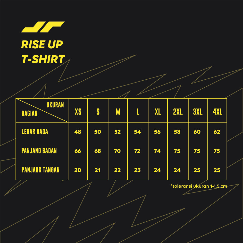 JUARAGA Jakarta Electric PLN T-Shirt - Rise Up 2024 - Hitam