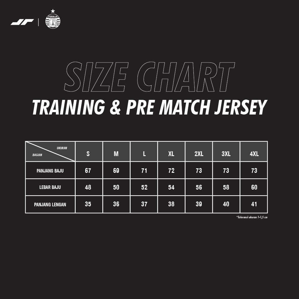 Juaraga Persija Jersey Pre-Match 2024 Tiger’s Glory - Putih