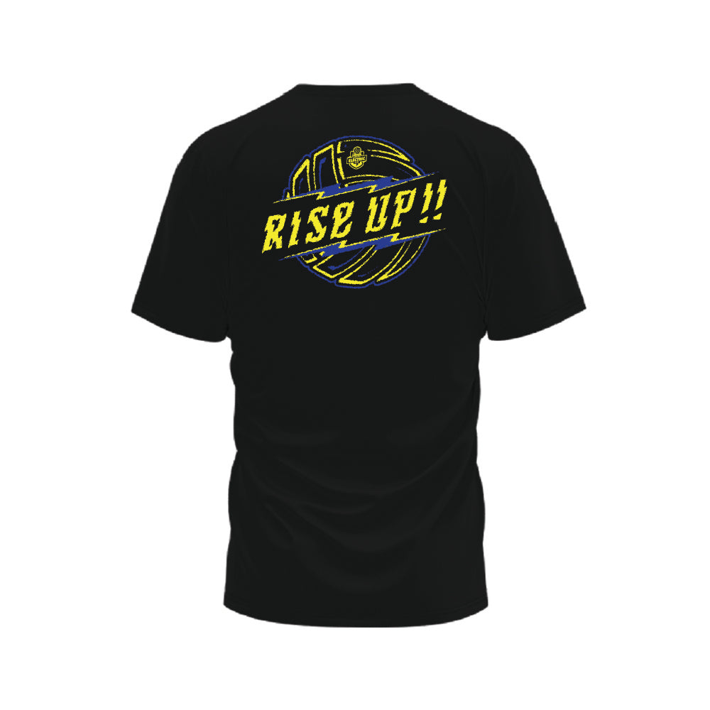 JUARAGA Jakarta Electric PLN T-Shirt - Rise Up 2024 - Hitam