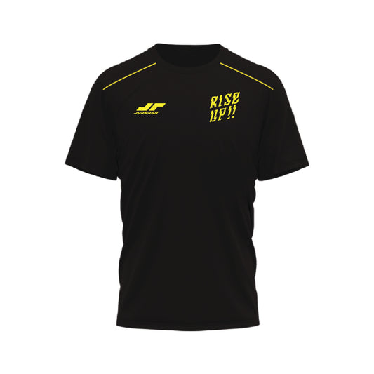 JUARAGA Jakarta Electric PLN T-Shirt - Rise Up 2024 - Hitam