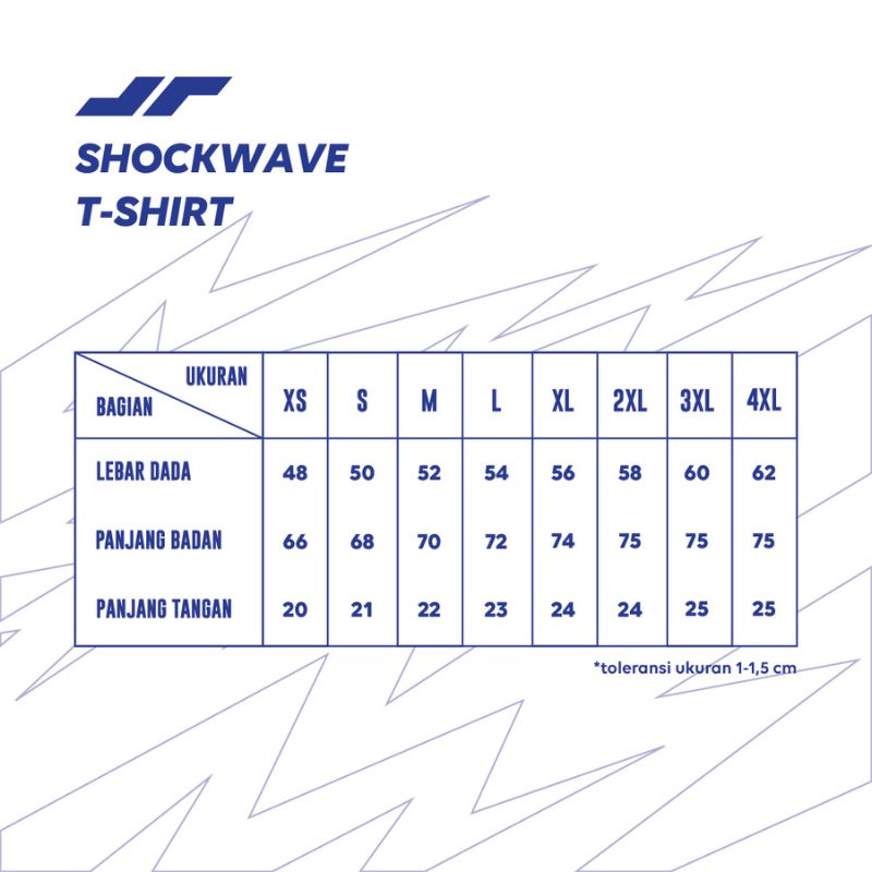 JUARAGA Jakarta Electric PLN T-Shirt - Shockwave 2024 - Putih