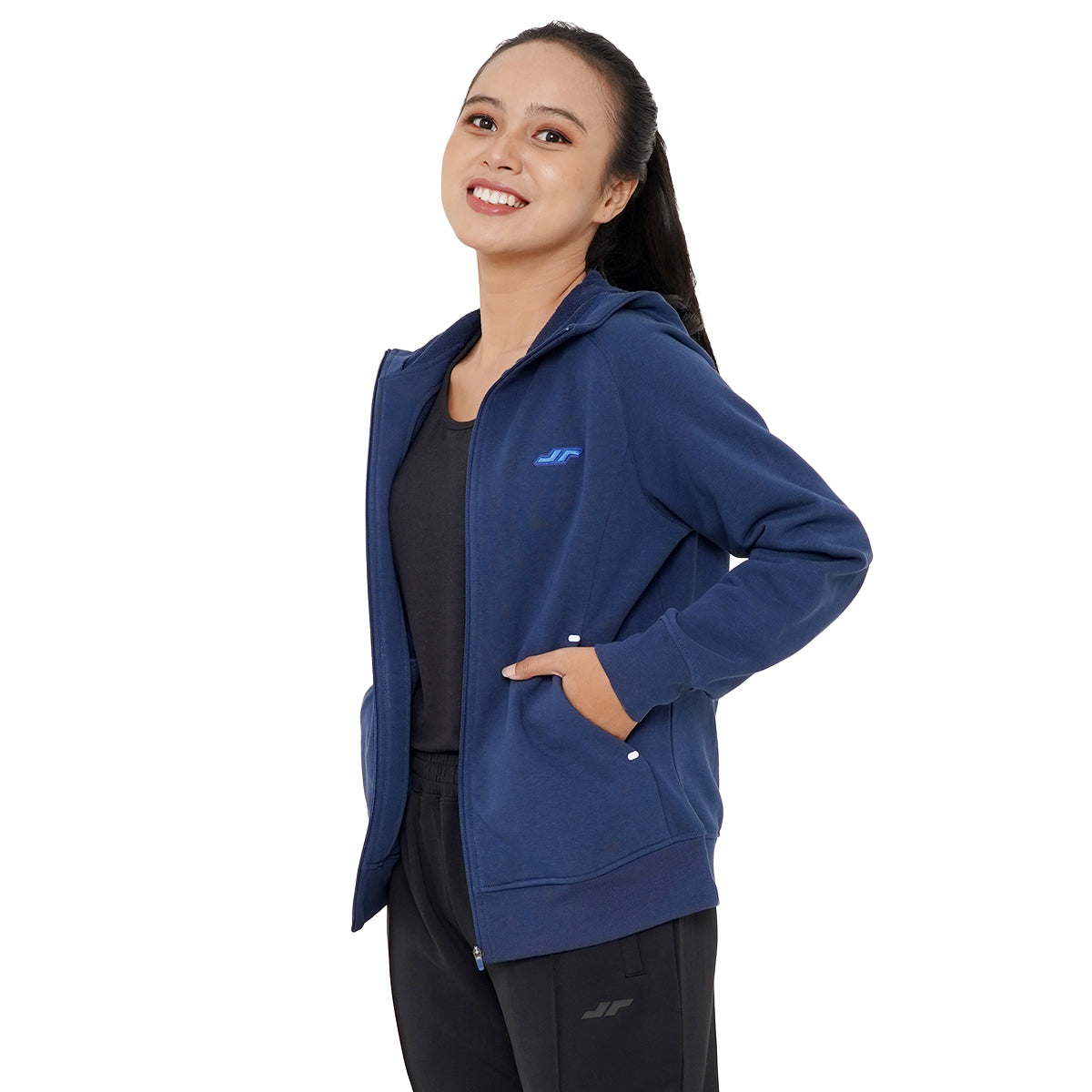 Juaraga Jaket Casual - Wanita JR Stylish - Navy