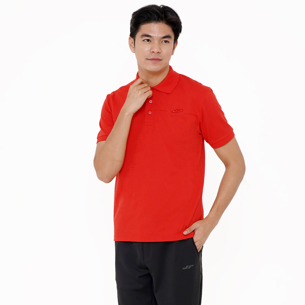 Juaraga Polo Shirt - Pria JR Signature - Merah