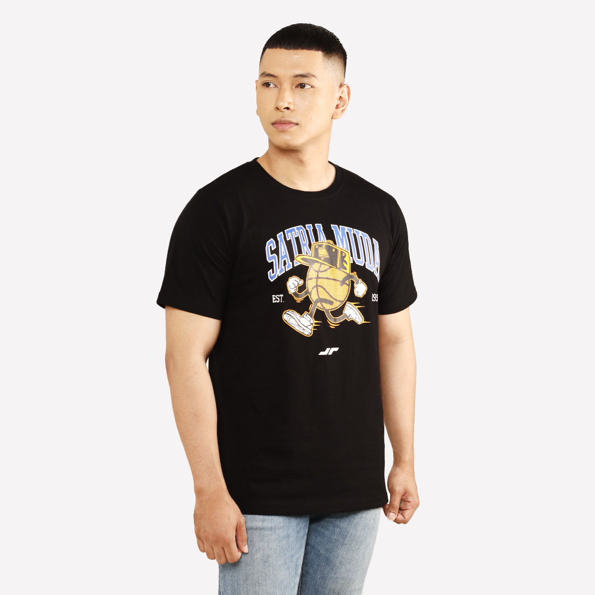 Juaraga Satria Muda T-Shirt - Est. 1993 - Hitam