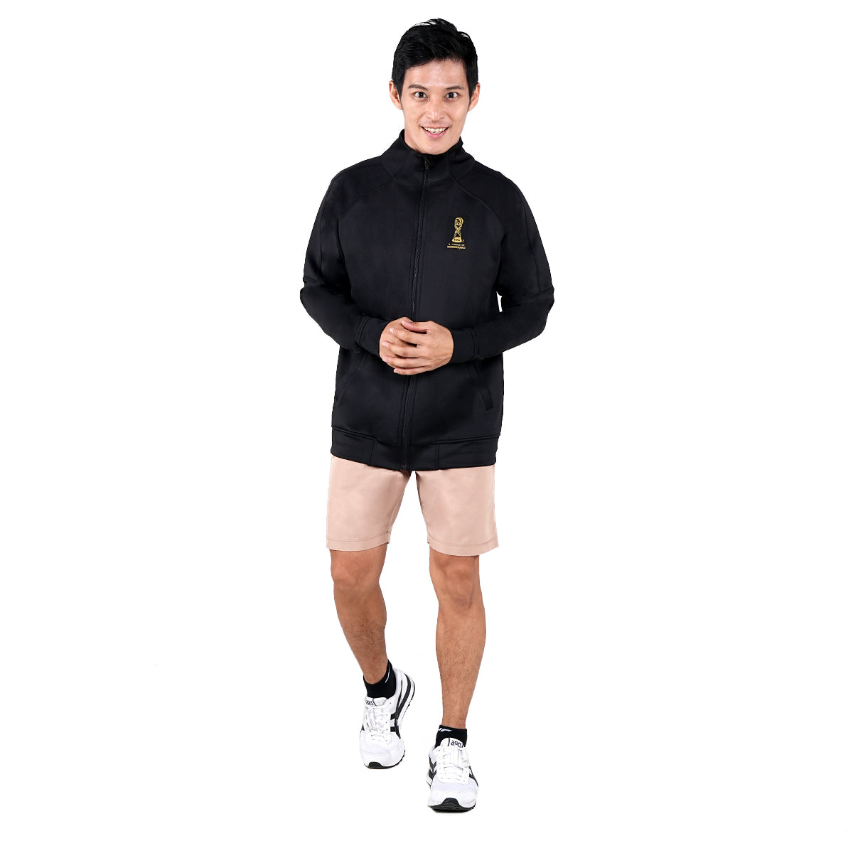 Juaraga FIFA U-17 World Cup Jaket Zipper - Pria Ace - Hitam + BOX