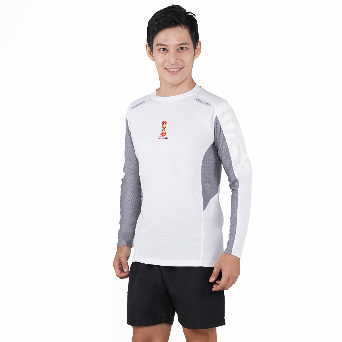 Juaraga FIFA U-17 World Cup Jersey Lengan Panjang - Pria Aeroflex - Putih