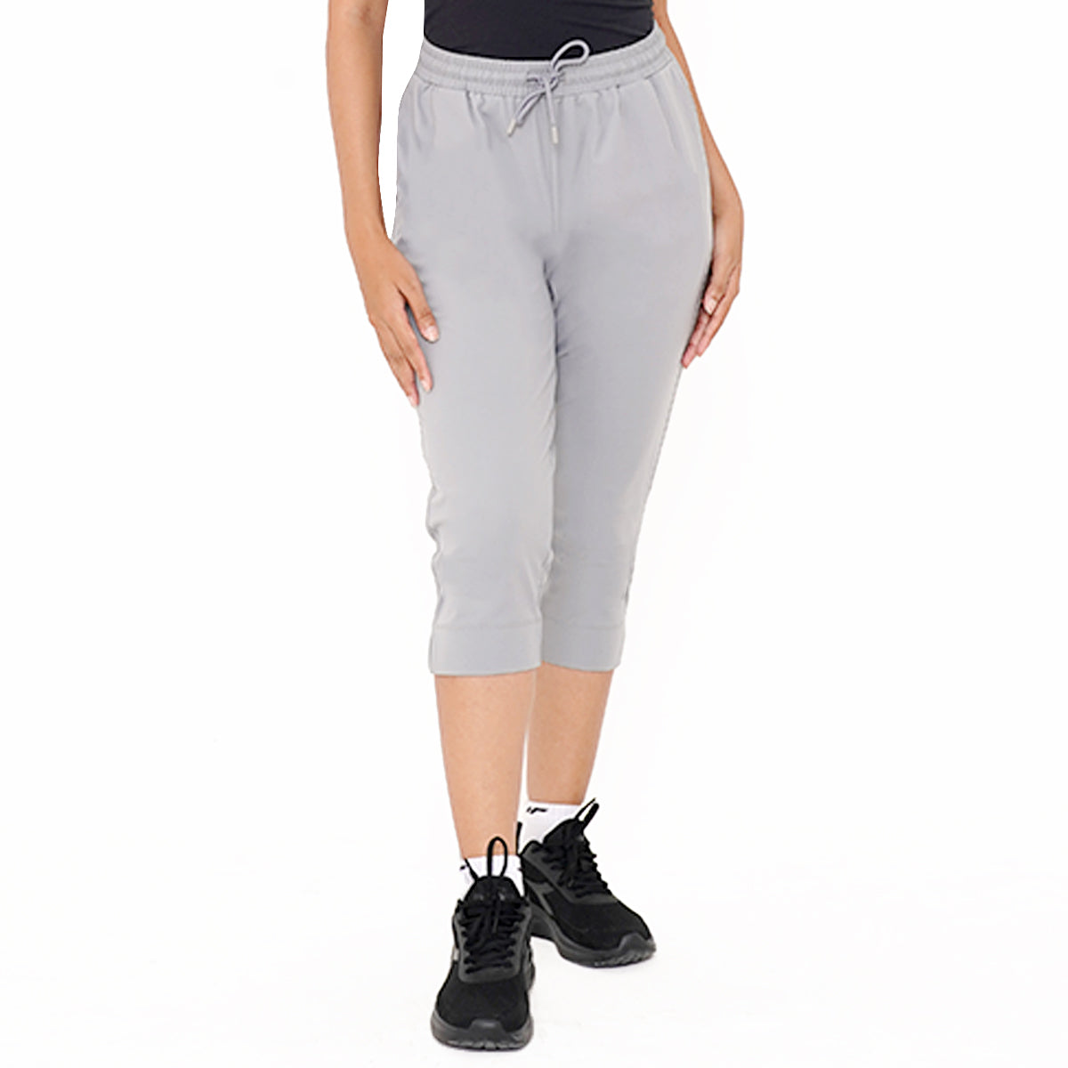 Celana Jogger Wanita Boost Abu