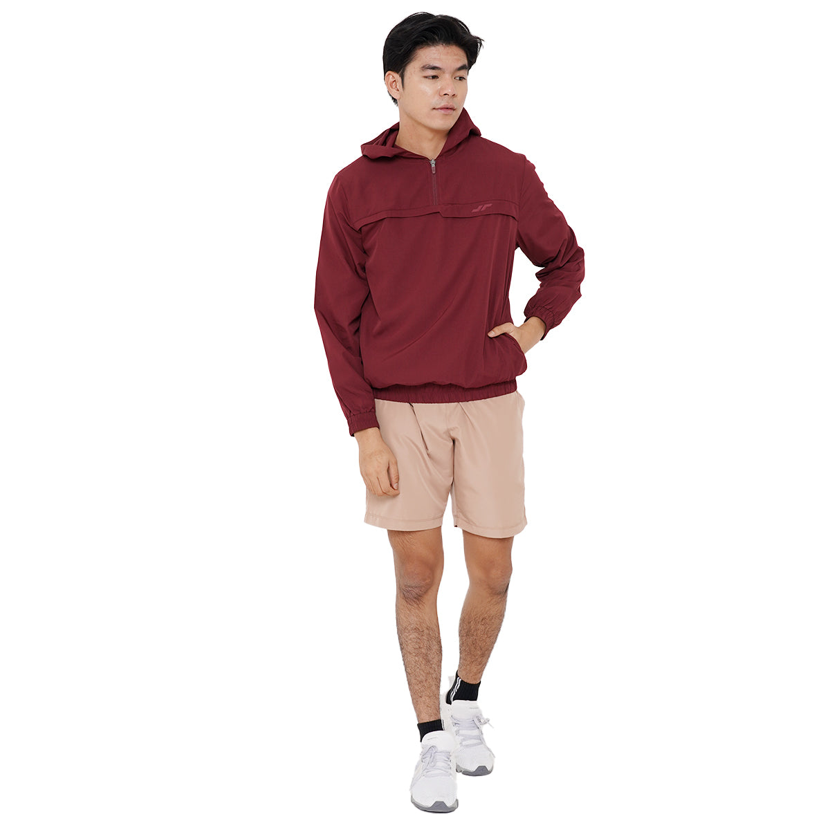 Juaraga Jaket Casual - Pria JR Supreme - Merah Maroon