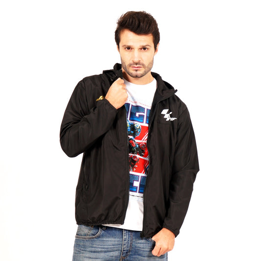 Juaraga Wind Breaker Jaket Circuit MotoGP X Juara - Hitam juaraga.id