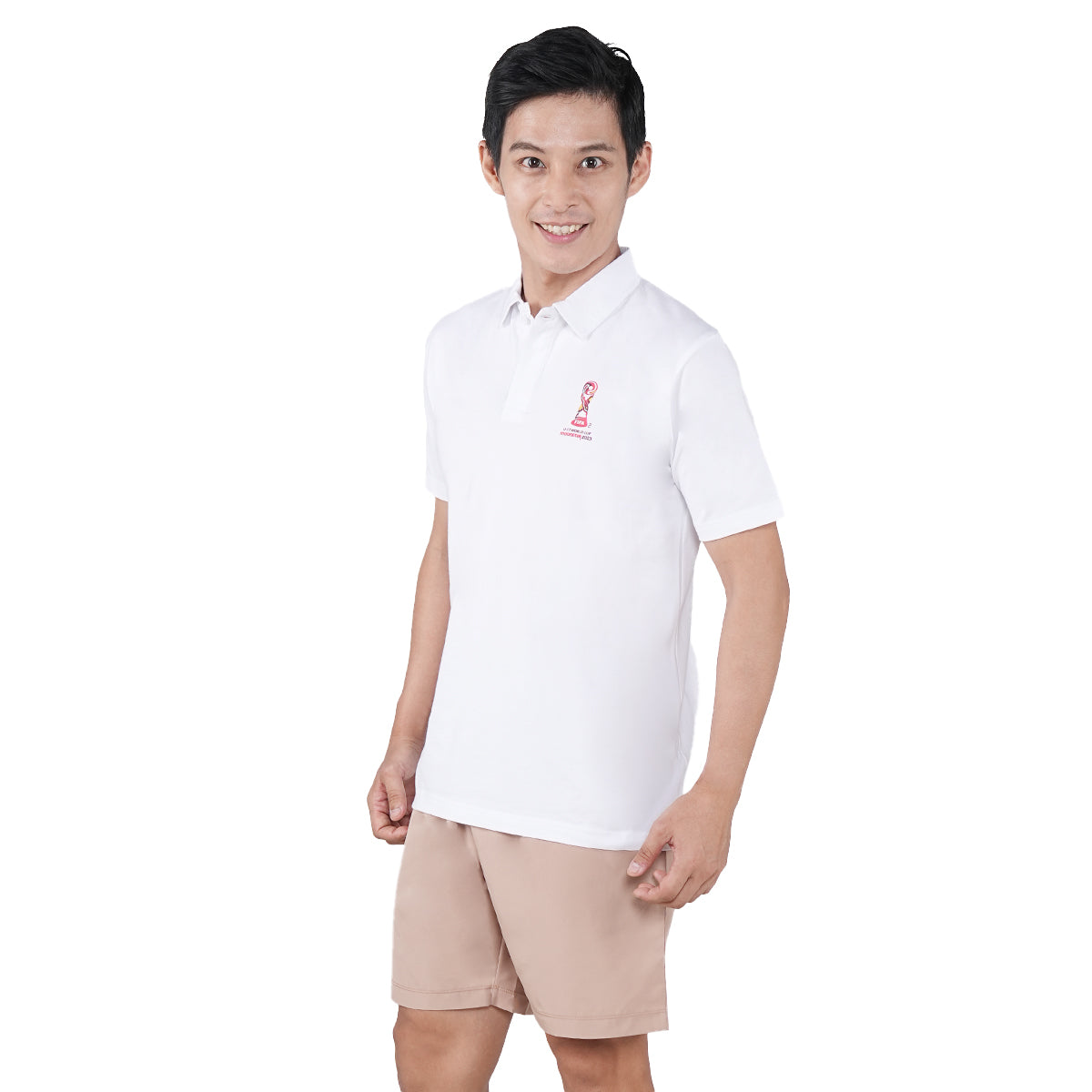 Juaraga FIFA U-17 World Cup Polo Shirt - Pria Rise - Putih