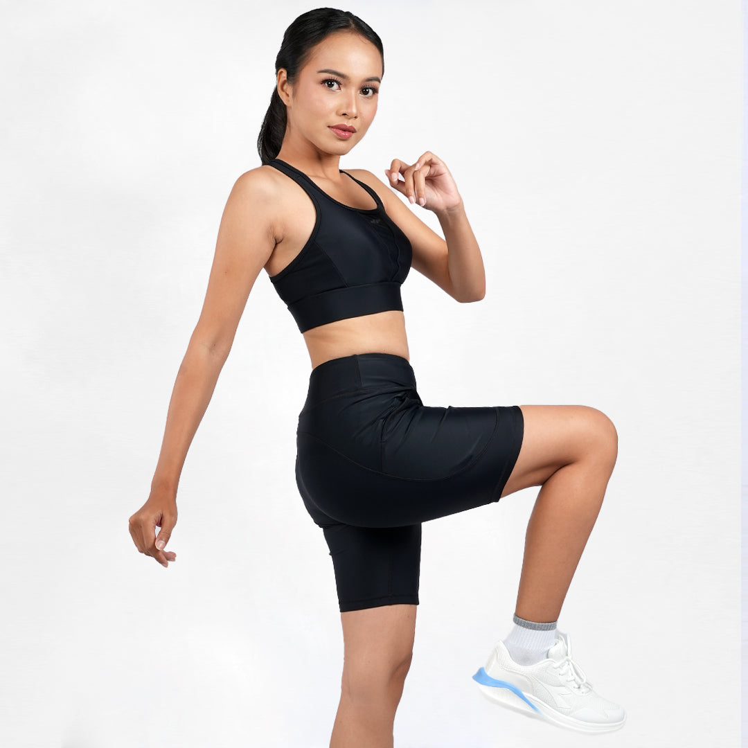 Juaraga Sport Bra - Wanita JR Tech - Hitam
