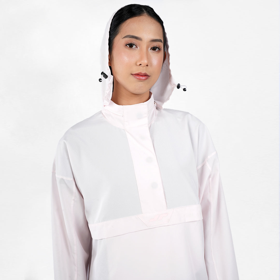 Juaraga Jaket Windbreaker - Wanita JR Wind - Baby Pink