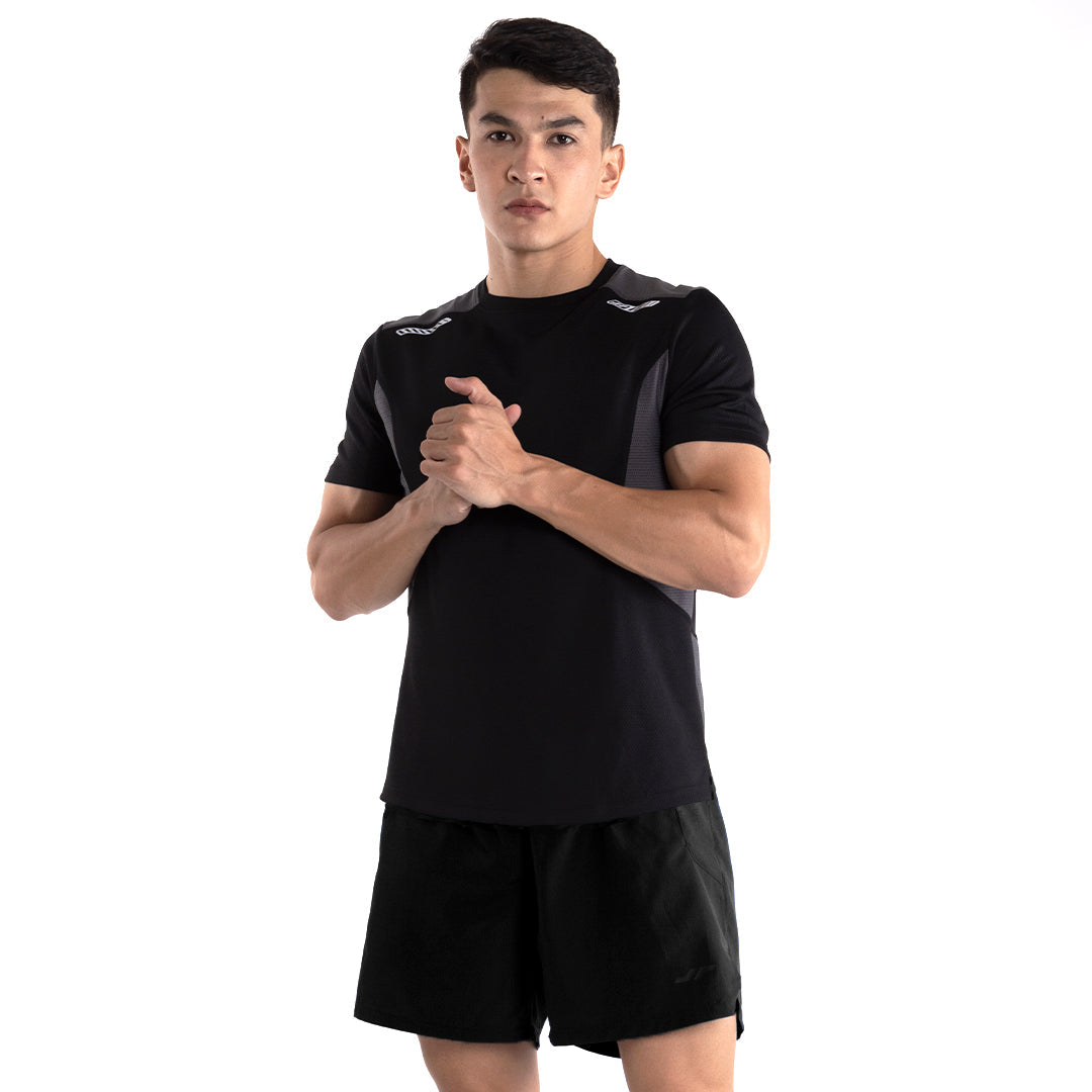 Jersey Sport Pria Max Hitam
