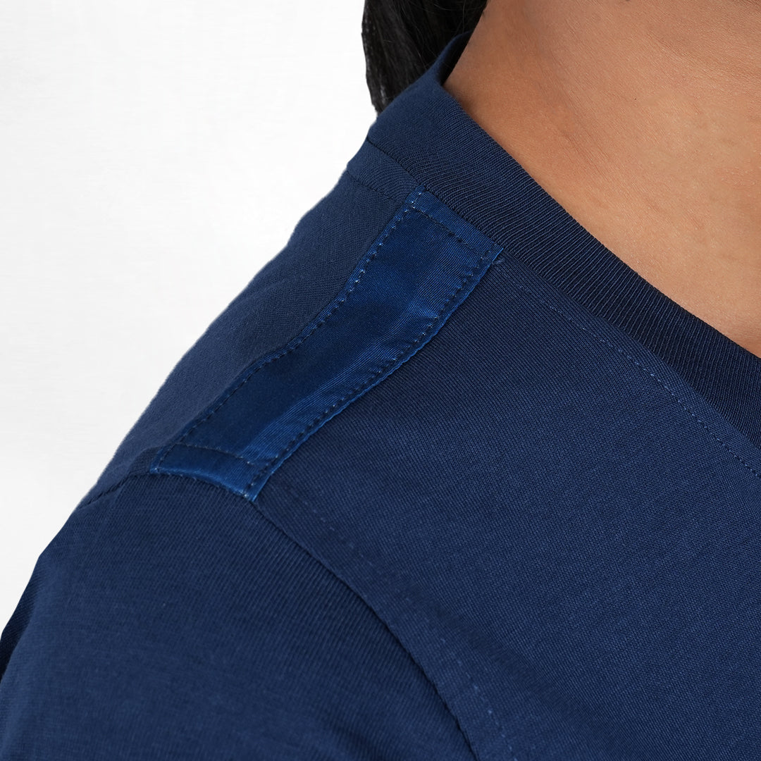 Juaraga T-Shirt - Wanita JR Prime Pocket Tee - Navy