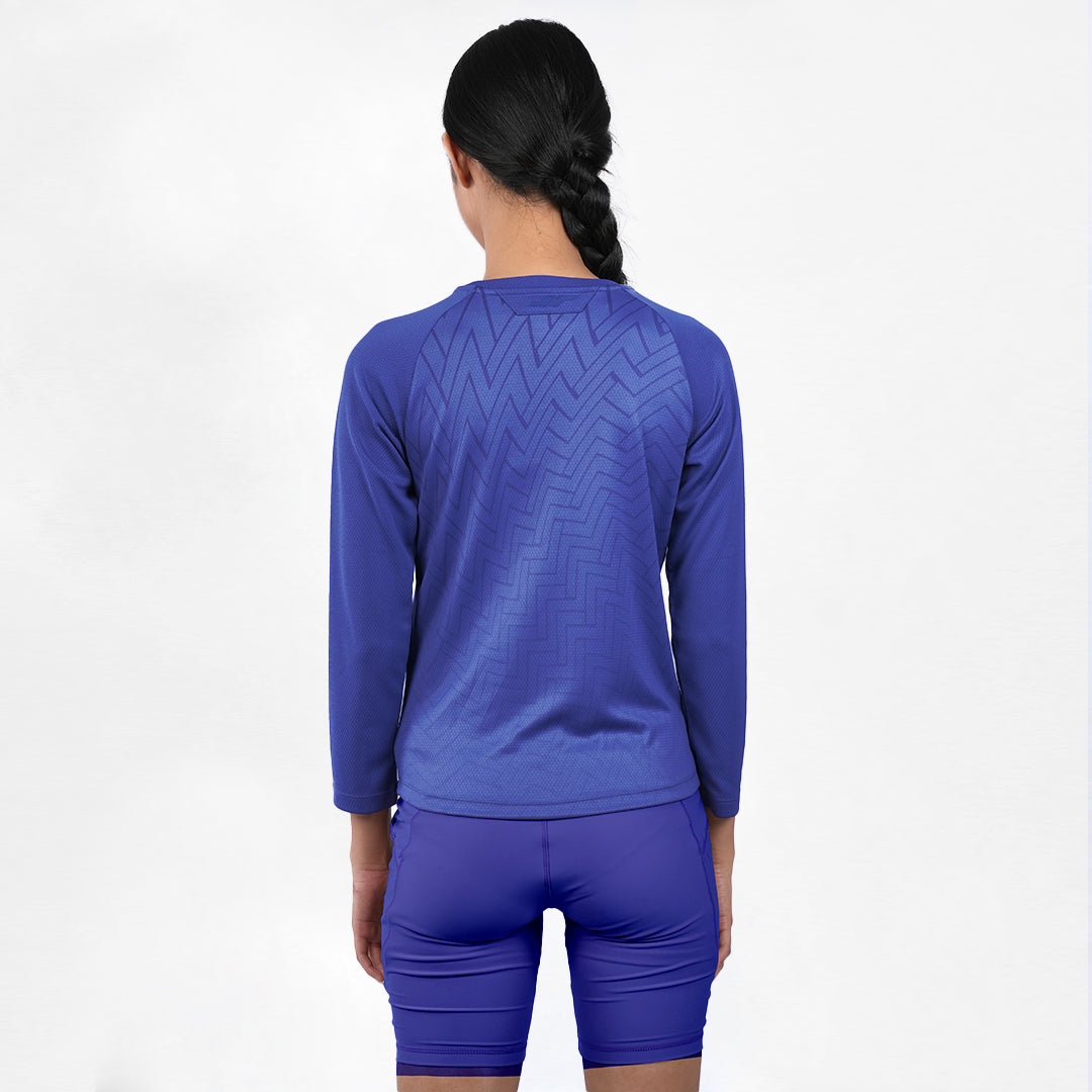 Juaraga Jersey Casual - Wanita JR Grind - Biru Ultramarine