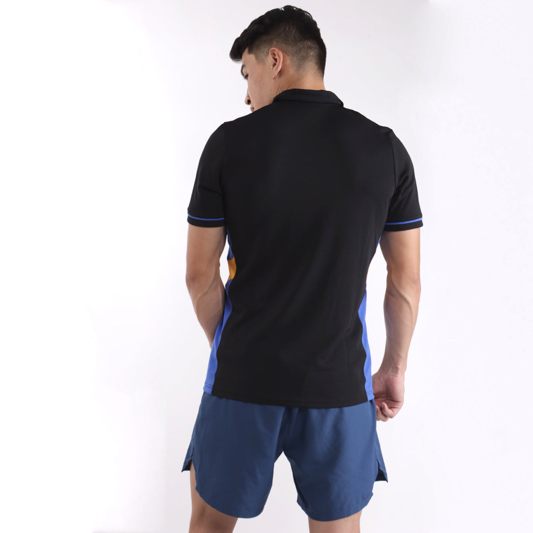 Juaraga Satria Muda Polo Shirt Basket 2023 - Hitam