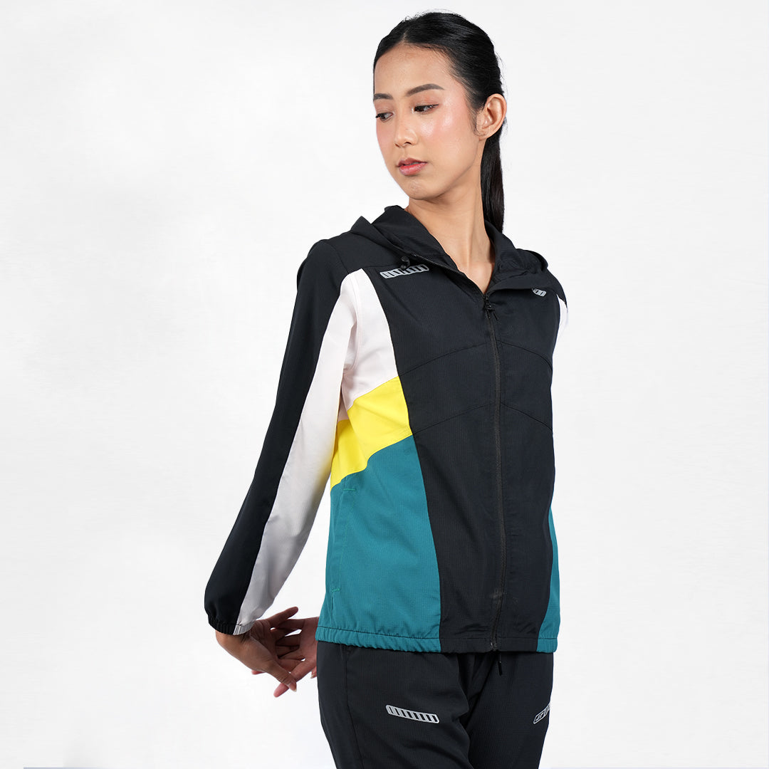 Juaraga Jaket Sport - Wanita JR Bloom - Hitam