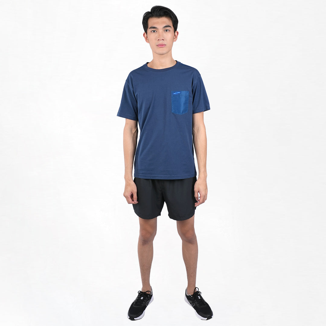 Juaraga T-Shirt - Pria JR Prime Pocket Tee - Navy